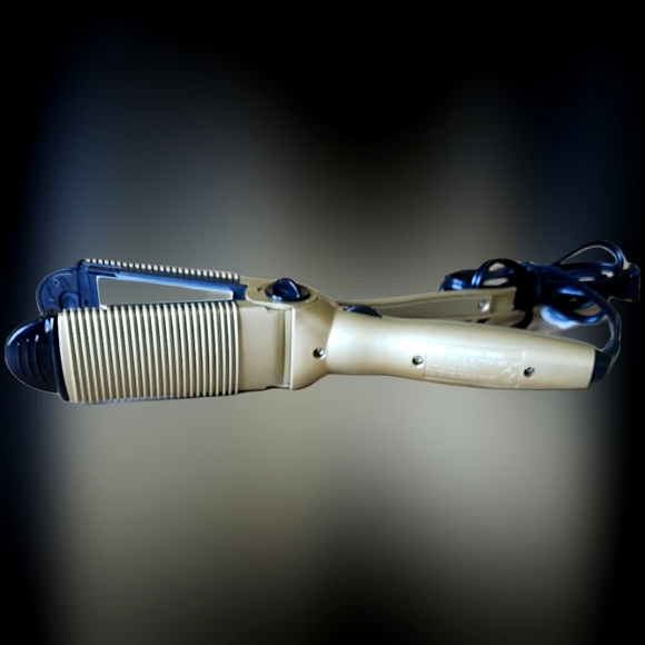 #B10 Conair Gold & Black Colored Hair Straightener - Picture 9 of 14